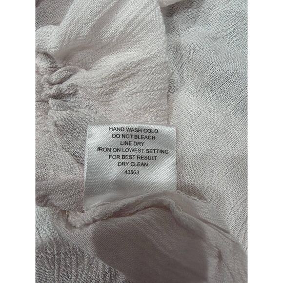 Romeo & Juliet Embroidered Cold Shoulder Top Cream/Black M A003313 - Picture 6 of 9